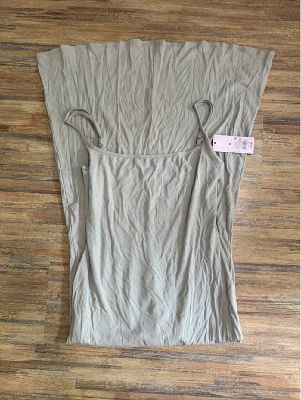 Wild fable ribbed light grey dress size medium